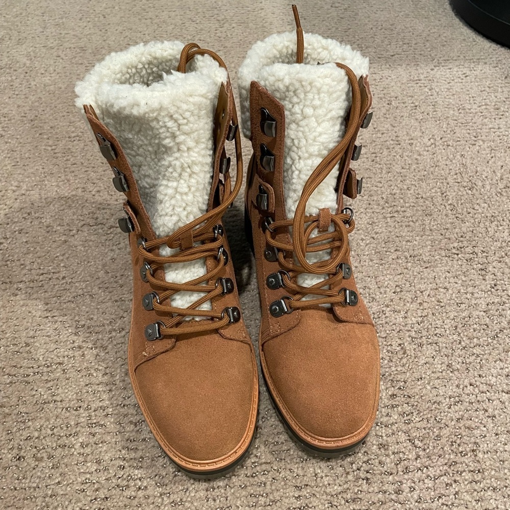NWOT, Marc Fisher suede boots, size 7.5